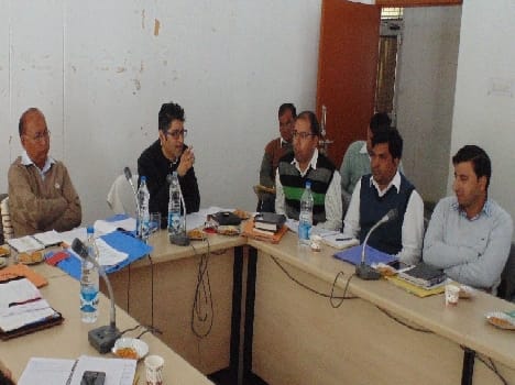 Incharge DM took meeting in Bageshwar